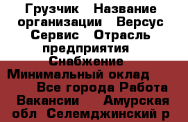 Грузчик › Название организации ­ Версус Сервис › Отрасль предприятия ­ Снабжение › Минимальный оклад ­ 25 000 - Все города Работа » Вакансии   . Амурская обл.,Селемджинский р-н